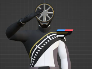 Boon Black - Boonboomger 3D Model