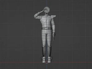 Boon Black - Boonboomger 3D Model