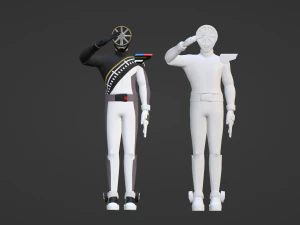 Boon Black - Boonboomger 3D Model