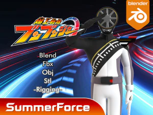 Boon Black - Boonboomger Modelo 3D