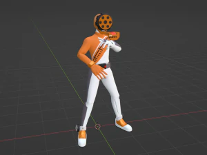 Boon Orange - Boonboomger 3D Model