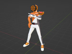 Boon Orange - Boonboomger 3D Model