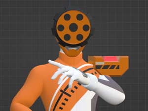Boon Orange - Boonboomger 3D Model