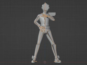 Boon Orange - Boonboomger 3D Model