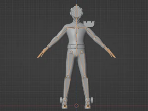 Boon Orange - Boonboomger 3D Model