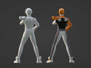Boon Orange - Boonboomger 3D Model
