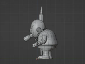 Akira Toriyama - Mascot 3D Model