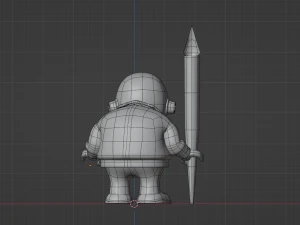 Akira Toriyama - Mascot 3D Model