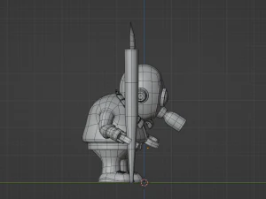 Akira Toriyama - Mascot 3D Model