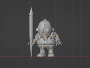 Akira Toriyama - Mascot 3D Model