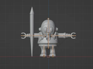 Akira Toriyama - Mascot 3D Model