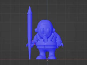 Akira Toriyama - Mascot 3D Model