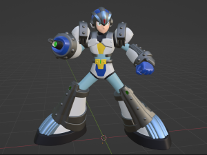 Megaman Gaea Armor - Mega Man X5 3Dモデル