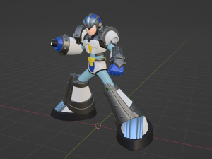 Megaman Gaea Armor - Mega Man X5 3Dモデル