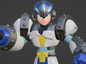 Megaman Gaea Armor - Mega Man X5 3Dモデル