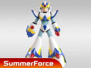 Megaman Falcon Armor - Mega Man X5 3D Модель
