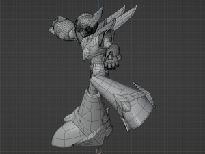 Megaman Falcon Armor - Mega Man X5 3D Модель
