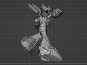 Megaman Falcon Armor - Mega Man X5 3D Модель