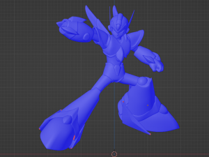 Megaman Falcon Armor - Mega Man X5 3D Модель
