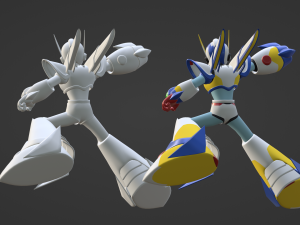 Megaman Falcon Armor - Mega Man X5 3D Модель