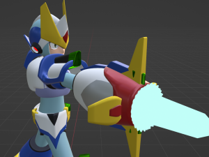 Megaman Blade Armor - Mega Man X6 3D Model