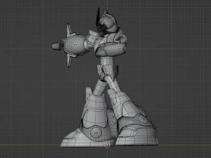 Megaman Blade Armor - Mega Man X6 3D Model
