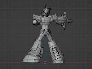 Megaman Blade Armor - Mega Man X6 3D Model