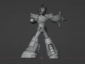 Megaman Blade Armor - Mega Man X6 3D Model