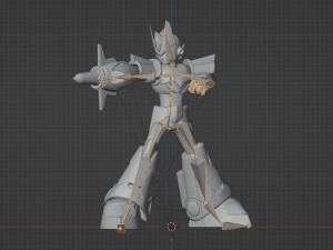 Megaman Blade Armor - Mega Man X6 3D Model