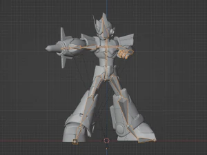 Megaman Blade Armor - Mega Man X6 3D Model