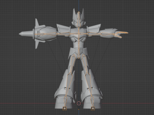 Megaman Blade Armor - Mega Man X6 3D Model