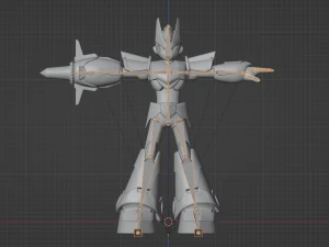 Megaman Blade Armor - Mega Man X6 3D Model