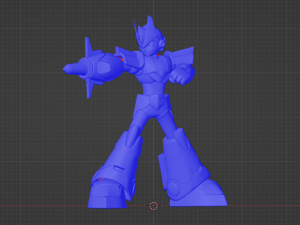 Megaman Blade Armor - Mega Man X6 3D Model