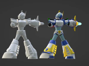 Megaman Blade Armor - Mega Man X6 3D Model