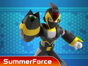 Megaman Shadow Armor - Mega Man X6 3D Model