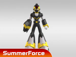 Megaman Shadow Armor - Mega Man X6 3D Model