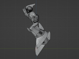 Megaman Shadow Armor - Mega Man X6 3D Model