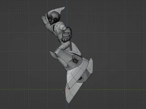 Megaman Shadow Armor - Mega Man X6 3D Model