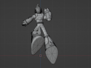 Megaman Shadow Armor - Mega Man X6 3D Model