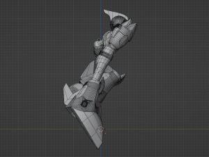 Megaman Shadow Armor - Mega Man X6 3D Model