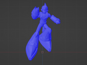 Megaman Shadow Armor - Mega Man X6 3D Model