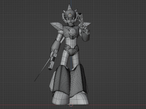 Axl - Megaman X7 3D मॉडल