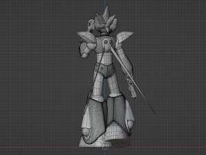 Axl - Megaman X7 3D मॉडल