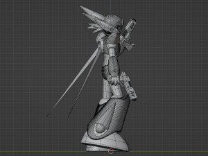 Axl - Megaman X7 3D मॉडल