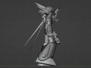Axl - Megaman X7 3D Model