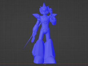 Axl - Megaman X7 3D Model