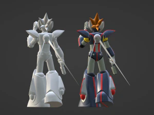 Axl - Megaman X7 3D Model