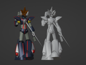 Axl - Megaman X7 3D Model in Fantasy 3DExport