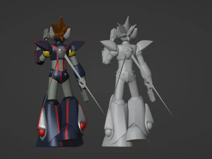 Axl - Megaman X7 3D Model