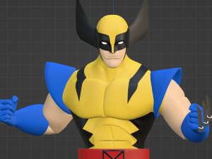 Wolverine - XMen 97 3D-Modell